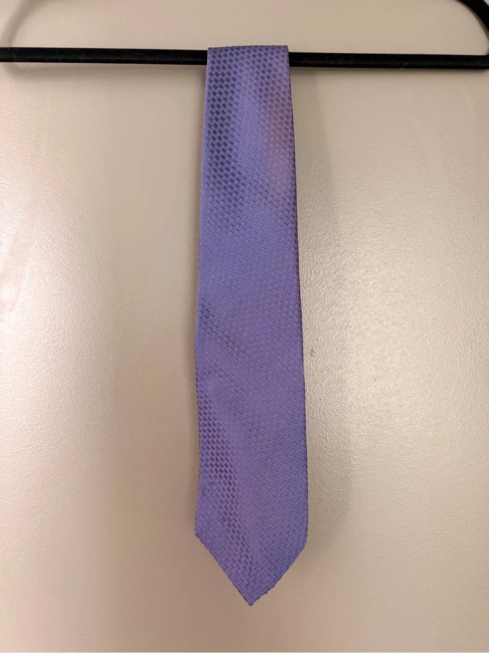 Gucci Lavender Textured Silk Tie
